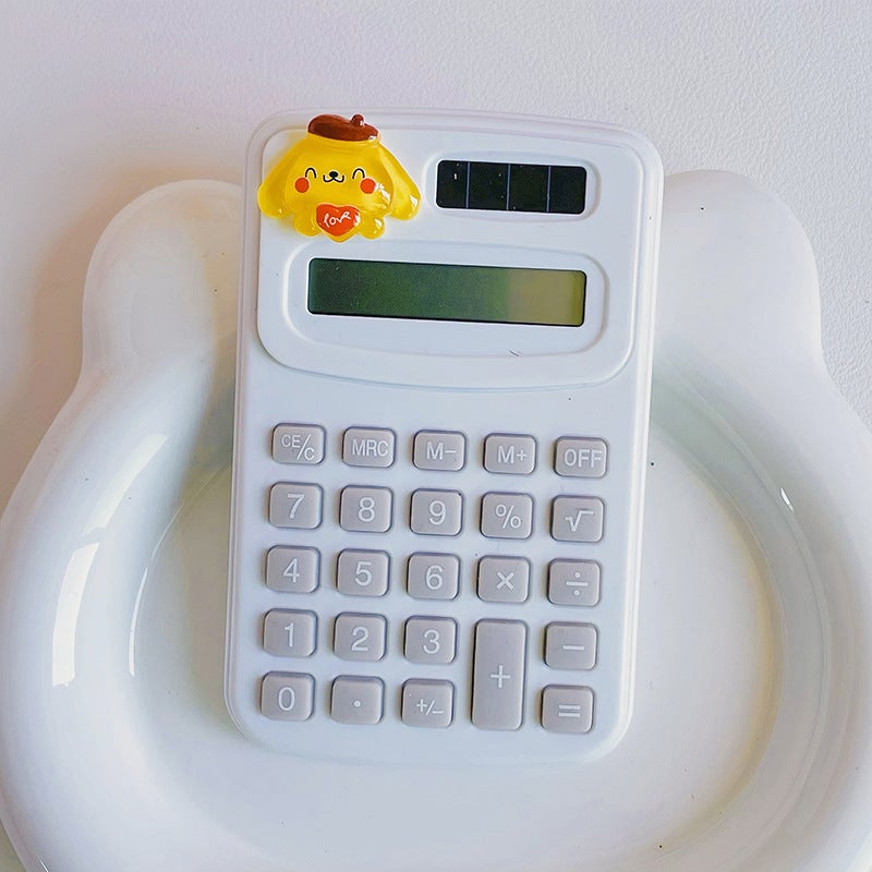 Calculator Cartoon Cute Mini Office Primary School Exam Multifunctional Portable Small Portable Computer - Image 1